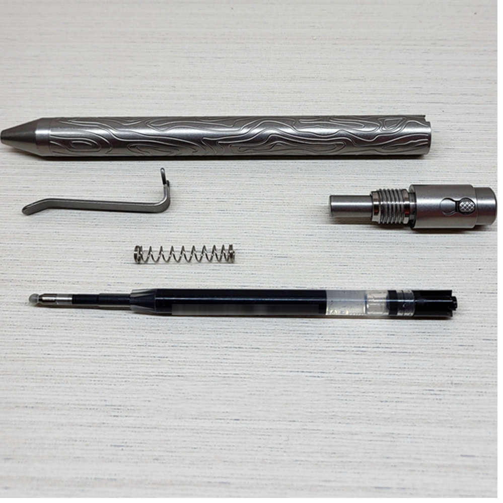 mainimage4EDC Titanium Alloy Tactical Pen With Collection Writing Multi functional Portable Outdoor EDC Tools