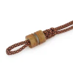 Amber PEI Rope Pendant