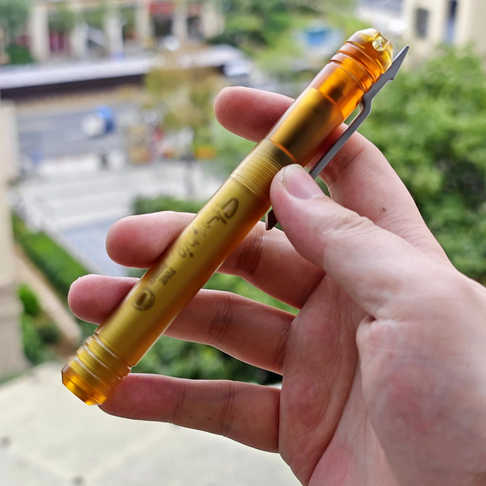 EDC Ultem Imported PEI Pen With Collection Writing Multi functional Portable Outdoor EDC Tools 6